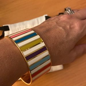 Kate Spade multicolored bangle bracelet